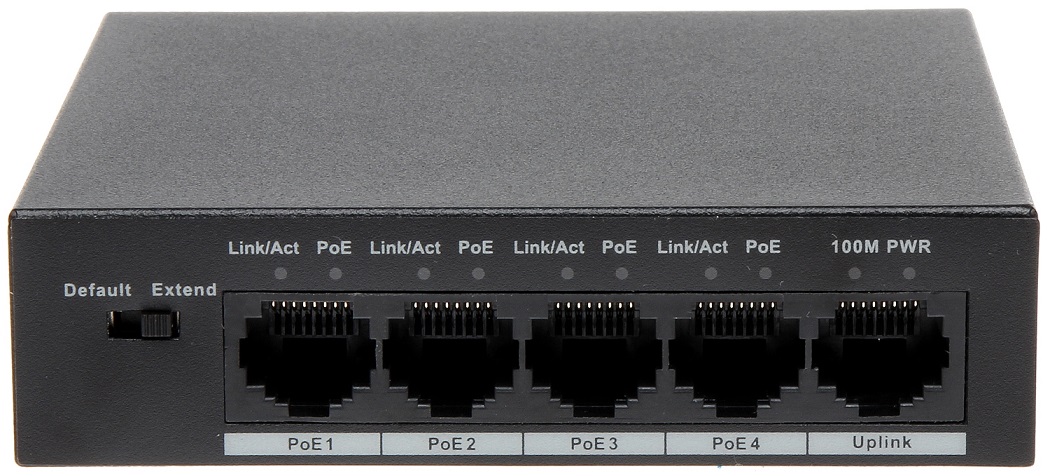 4-port 10/100Mbps PoE Switch DAHUA PFS3005-4P-58