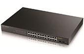 Thiết bị mạng ZyXEL | 24-port + 2 SFP GbE Smart Managed PoE Switch ZyXEL GS1900-24HP