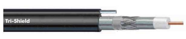 Cáp đồng trục-Coaxial cable Alantek RG-11 Tri-Shield with Messenger