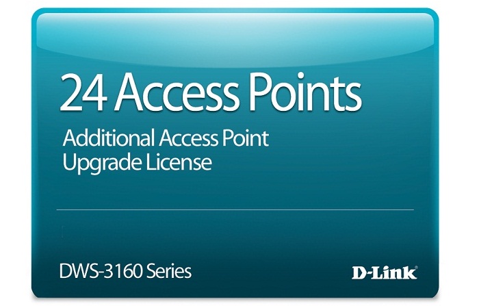 24 Access Point Upgrade License D-Link DWS-316024PCAP24-LIC