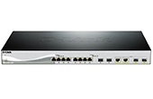 Thiết bị mạng D-Link | 8 port Gigabit Ethernet + 2 port 10G SFP+ D-LINK DXS-1210-10TS