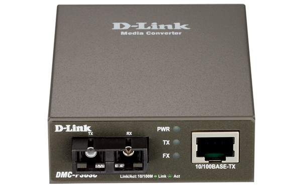 100Base-TX to 100Base-FX (SC) Single-mode Media Converter D-Link DMC-F30SC