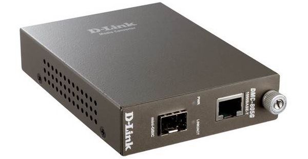1000Base-TX (UTP) to GBIC Media Converter D-Link DMC-805G