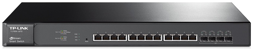 JetStream 16-Port 10GBase-T Smart Switch TP-LINK T1700X-16TS