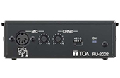 Âm thanh TOA | Ampli tăng âm cho micro PM-660D TOA RU-2002 (có chỉnh nhiễu)