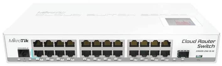 Router Switch Mikrotik CRS125-24G-1S-IN