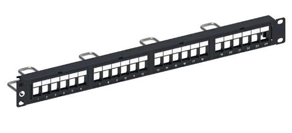 Patch panel 24 port COMMSCOPE CAT5E (760237040/9-1375191-2)