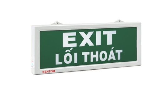 Đèn Exit Kentom 1 mặt KT-610