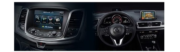 Bộ VIETMAP GPS Box cho xe Mazda 2, Mazda 3 2015+