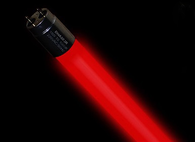 Bóng đèn LED tuýp màu đỏ 6W DUDAL DHA801R