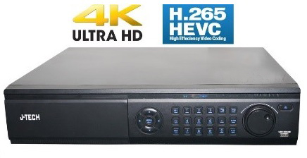 Đầu ghi hình camera IP 32 kênh Ultra HD 4K J-TECH HD6132