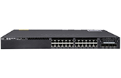 SWITCH CISCO | 24-Port 10/100/1000Mbps + 4 x Gigabit SFP IP Base Switch Cisco WS-C3650-24TS-S