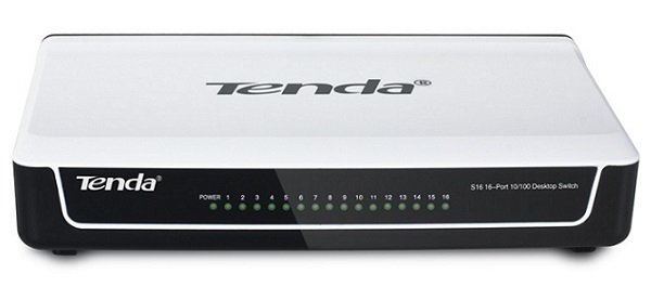 16 port 10/100Mbps Switch TENDA S16