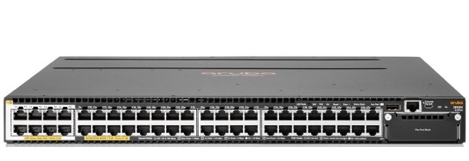 HP 3810M 40G 8 HPE Smart Rate PoE+ 1-slot Switch JL076A