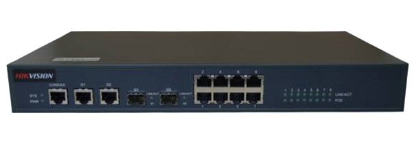 8-port 100M Ethernet PoE Switch HIKVISION DS-3D2208P