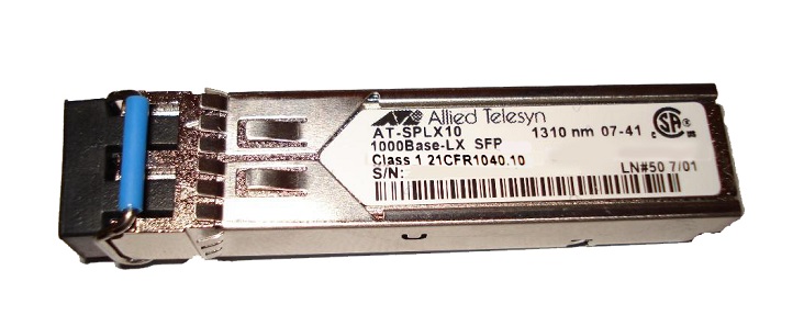 1000LX Single-mode SFP Module ALLIED TELESIS AT-SPLX10
