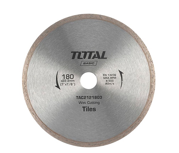 Đĩa cắt gạch ướt hợp kim 7”/180mm TOTAL TAC2121803