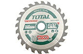 Lưỡi cưa-đĩa cắt TOTAL | Lưỡi cưa gỗ TCT 210mm 24 răng TOTAL TAC231521