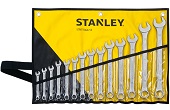 Máy công cụ STANLEY | Bộ cờ lê vòng miệng 14 chi tiết Stanley STMT73647-8