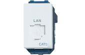 Thiết bị điện PANASONIC | Ổ cắm mạng LAN Cat.5 PANASONIC WEV2488SW