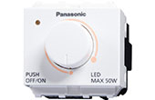 Thiết bị điện PANASONIC | Dimmer điều chỉnh độ sáng tối dùng cho đèn Led PANASONIC WEG57912SW