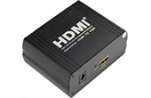 Phụ kiện máy chiếu | Sofly HDMI to VGA + RL Converter