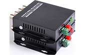 Media Converter HDTEC | Bộ chuyển đổi Quang HDTEC Video Converter 4 Port BNC + RS485 Data