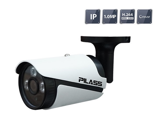 Camera IP hồng ngoại 1.0 Megapixel PILASS ECAM-605IP 1.0