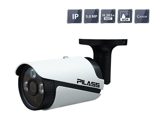 Camera IP hồng ngoại 5.0 Megapixel PILASS ECAM-605IP 5.0