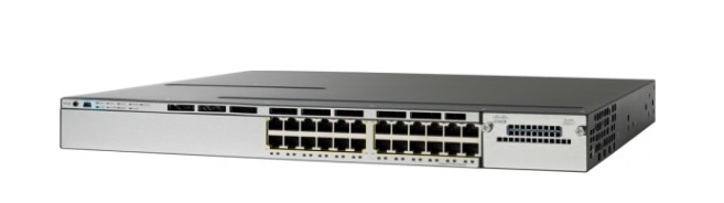 24-Port Ethernet PoE Switch Cisco Catalyst WS-C3850-24P-S