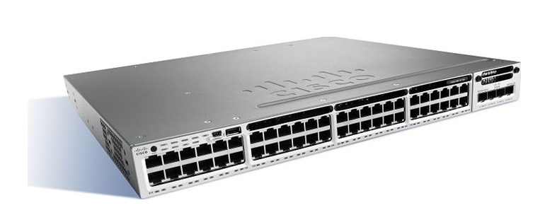 48-Port Ethernet POE Switch Cisco Catalyst WS-C3850-48PW-S 
