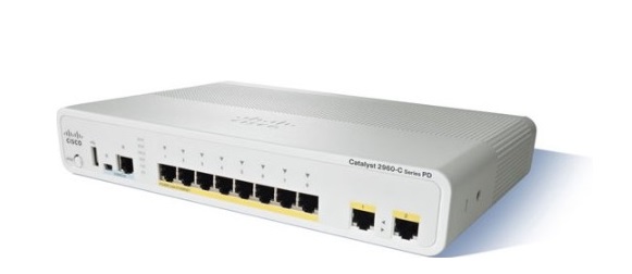8-Port 10/100/1000 Gigabit Ethernet Switch Cisco Catalyst WS-C2960CG-8TC-L  