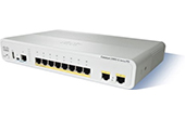 SWITCH CISCO | 8-Port 10/100/1000 Gigabit Ethernet Switch Cisco Catalyst WS-C2960CG-8TC-L  