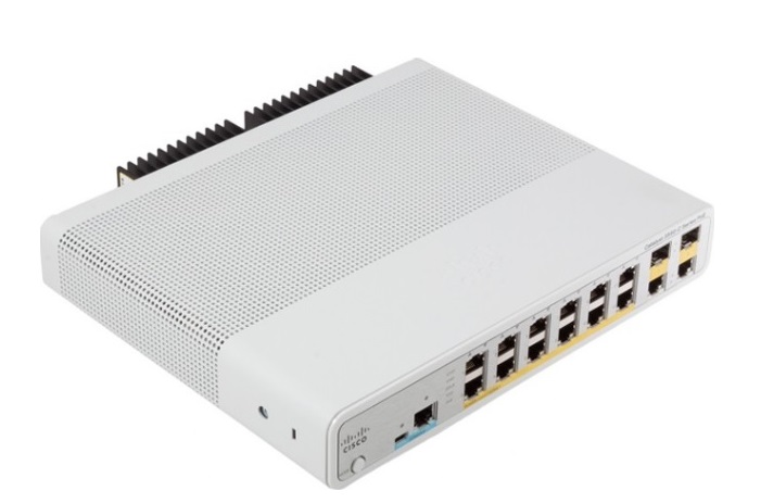 12-Port Fast Ethernet POE+ Switch Cisco Catalyst WS-C3560C-12PC-S 