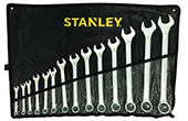 Máy công cụ STANLEY | Bộ cờ lê vòng miệng 14 chi tiết STANLEY STMT80944-8