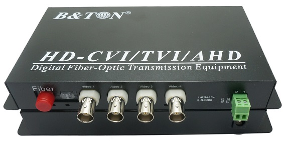 Chuyển đổi Quang-điện Video 4 kênh Converter BTON BT-HD4V1DF-T/R
