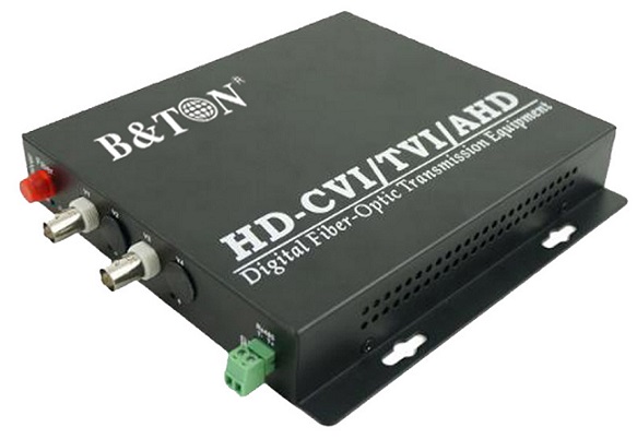 Chuyển đổi Quang-điện Video và Audio 2 kênh Converter BTON BT-2V1D1A↑↓F-T/R