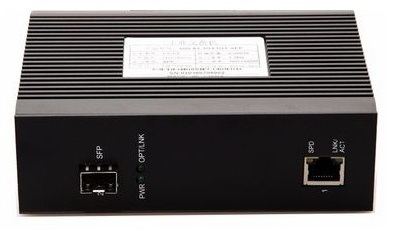 1-port 10/100Mbps Industrial Fiber Unmanaged Switch BTON BT-I950SM-S