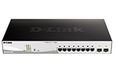 Thiết bị mạng D-Link | 10-Port Gigabit Smart Managed PoE Switch D-Link DGS-1210-10MP