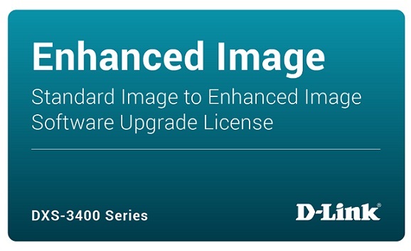 Standard Image to Enhanced Image Upgrade License D-Link DXS-3400-24SC-SE-LIC