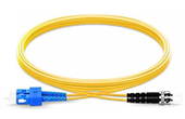 Phụ kiện quang VIVANCO | SC/PC-ST/PC OS2 Single Mode Duplex Fibre Patch Cable VIVANCO VCFCTCDPS2LS3