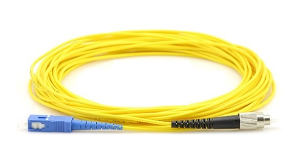 SC/PC-FC/PC OS2 Single Mode Simplex Fibre Patch Cable VIVANCO VCFCSFSPS2LS3