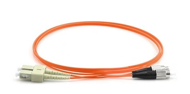 SC/PC-FC/PC OM1 Multimode Duplex Fibre Patch Cable VIVANCO VCFCSFDPM1LS3