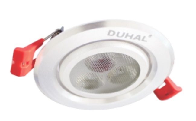 Đèn LED âm trần chiếu điểm 3W DUHAL SDFN203