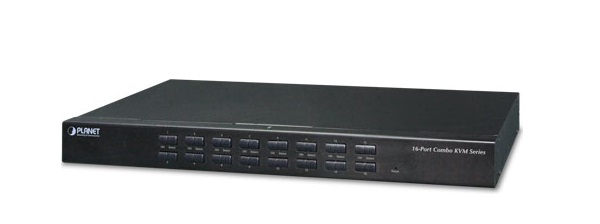 16-Port Combo KVM Switch PLANET KVM-210-16