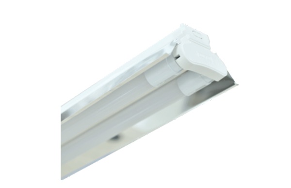 Đèn Led công nghiệp chóa phản quang 2x18W Duhal DLJ218