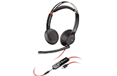 Tai nghe Plantronics | Tai nghe Headset Plantronics C5220 USB-C, WW (207586-01)