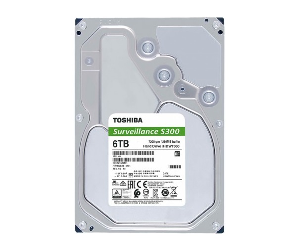 Ổ cứng chuyên dụng 6TB TOSHIBA HDWT360UZSVA