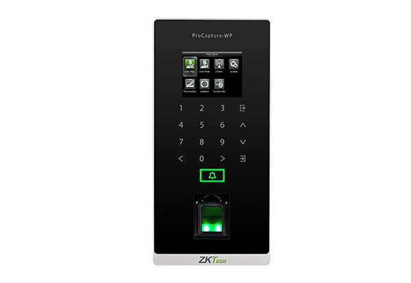 Máy chấm công vân tay, thẻ và mật khẩu ZKTeco ProCapture-WP