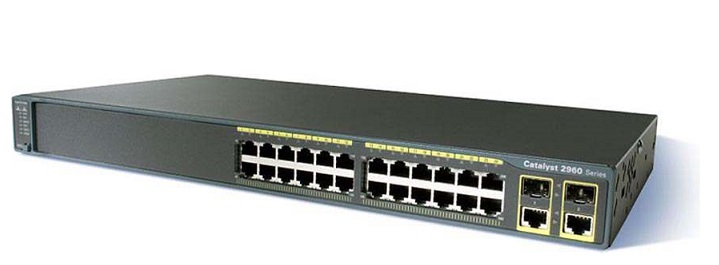 Switch CISCO Catalyst 2960-Plus WS-C2960+24TC-S